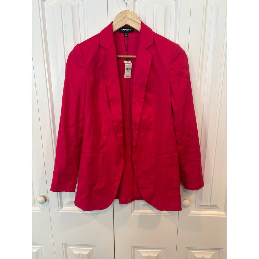 Express‎ Hot Pink Blazer Size XXS